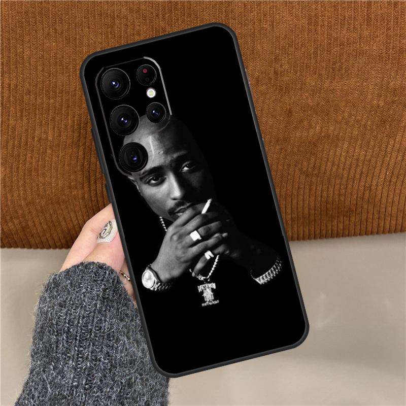 Чехол для телефона Tupac Shakur для Samsung Galaxy S25 Ultra S9 S10 Plus S20 FE S21 S22 S23 S24 Ultra Задняя крышка