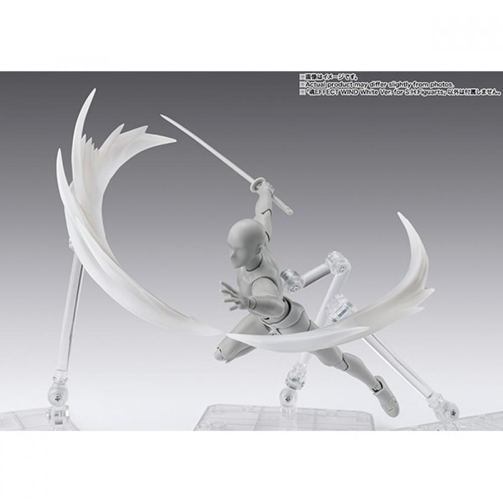 Bandai Spirits Серия Soul Effect Ветер Белая Версия. Для Shfiguarts [аксессуар для фигурки]