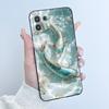 Чехол для Motorola Edge 20 Lite XT2139-1 Красивая Девушка Милое Сердце Кролик Черный ТПУ Силиконовая Задняя Крышка Для Чехла Moto Edge 20 Fusion
