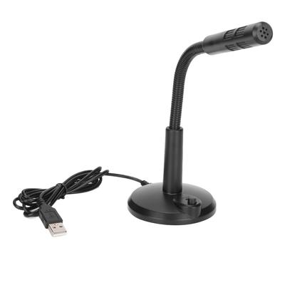 USB Настольный микрофон Подключи и работай Настольный всенаправленный микрофон с кнопкой отключения звука для PS4 Компьютер ПК Ноутбук