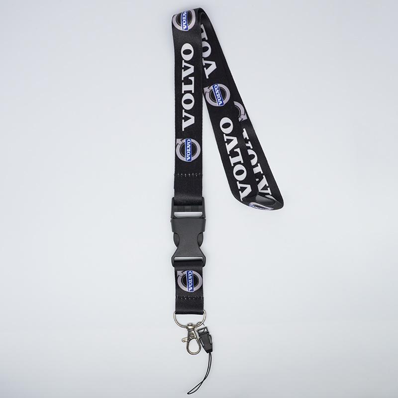 Нейлоновый ремешок с печатным логотипом в стиле автомобильного брелока, мотоциклетного подарка для Volvo S40 S80L S60 S90 XC40 XC60 XC90 V40 V60 V90 Аксессуар