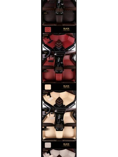 Индивидуальные коврики для пола 'Звездное небо' для Xiaopeng P7 P5 G3 G3i - Полное покрытие, Утолщенные, Дизайн 'Шелковое кольцо' в стиле ковра