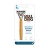 Bulldog Bulldog Skincare Bulldog Sensitive Bamboo Handle Body (with Blade) + 1 Replacement Blade Shaving Razor