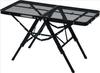 Campers Collection Tough Light Action Table Black Body Width X Depth X Height [Yamazen] TAT-8640 (MBK) Size 87.5 40.5 35.5/50/60cm