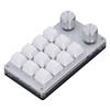 Mini USB Keypad 12 Key Multifunctional Shortcut Programmable Keyboard with 2 Knob for Gaming