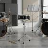 Snare drum stand, silver, 40 cm.