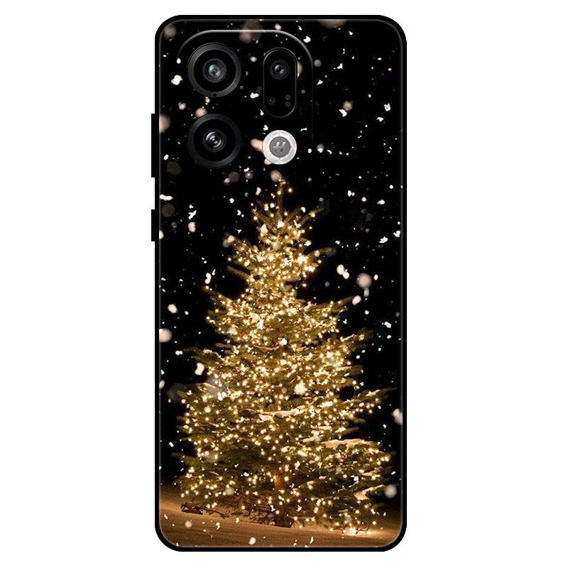 Для OPPO Find X9Pro X9 X8 X7 Ultra FindX8s X7 X8 Pro X8s + Plus Рождественский чехол для телефона Ударопрочный Мягкий ТПУ Силиконовый Защитный чехол