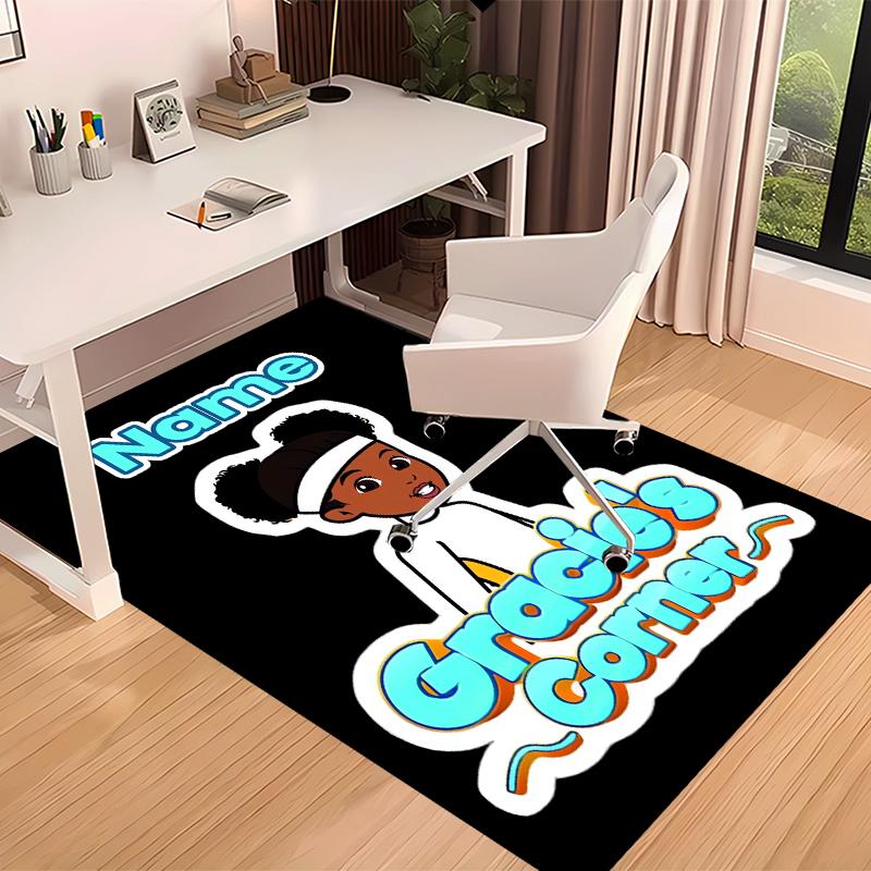 Custom personalization Gracies Corner Print Area Rug - Soft, Washable Non-Slip Indoor Mat,Living Room,Home&Office Decorative Rug