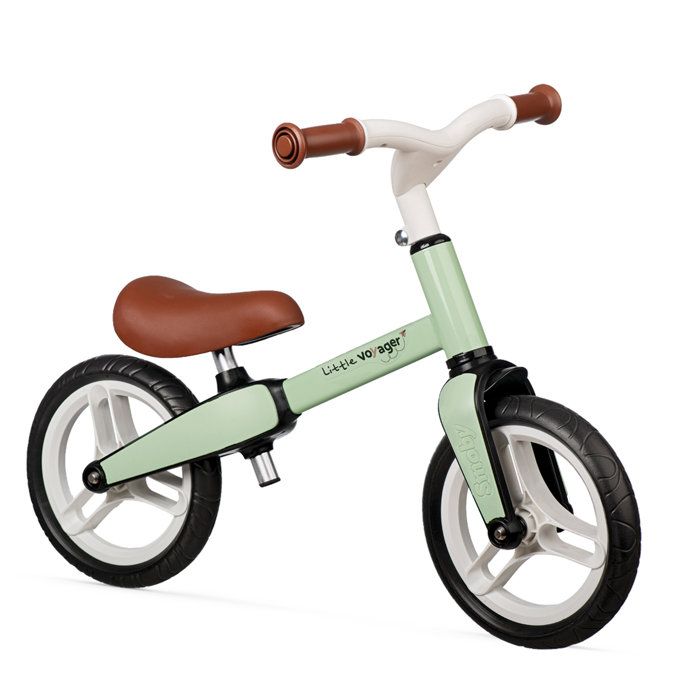 Smoby - Draisienne Little Voyager - Des 2 ans - Selle Réglable - Roues Increvables et Silencieuses