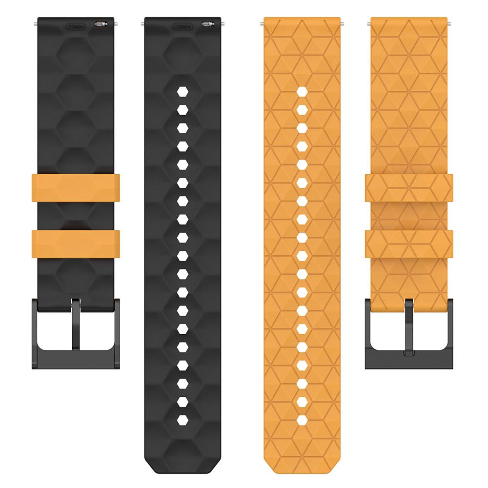 Силиконовый ремешок 20 мм 22 мм для Huami Amazfit GTR 4 GTS 3/2 Bip, браслет с футбольным узором, ремешок для браслета Huawei Watch GT 3/2, 42 мм, 46 мм