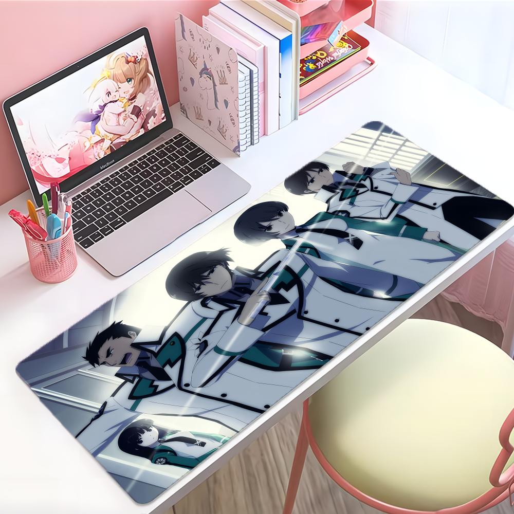 Anime The Iirregular At Magic High School Mouse Pad Large Thick Desk Pad Stitched Edges Gaming Mouse Mat For Pc