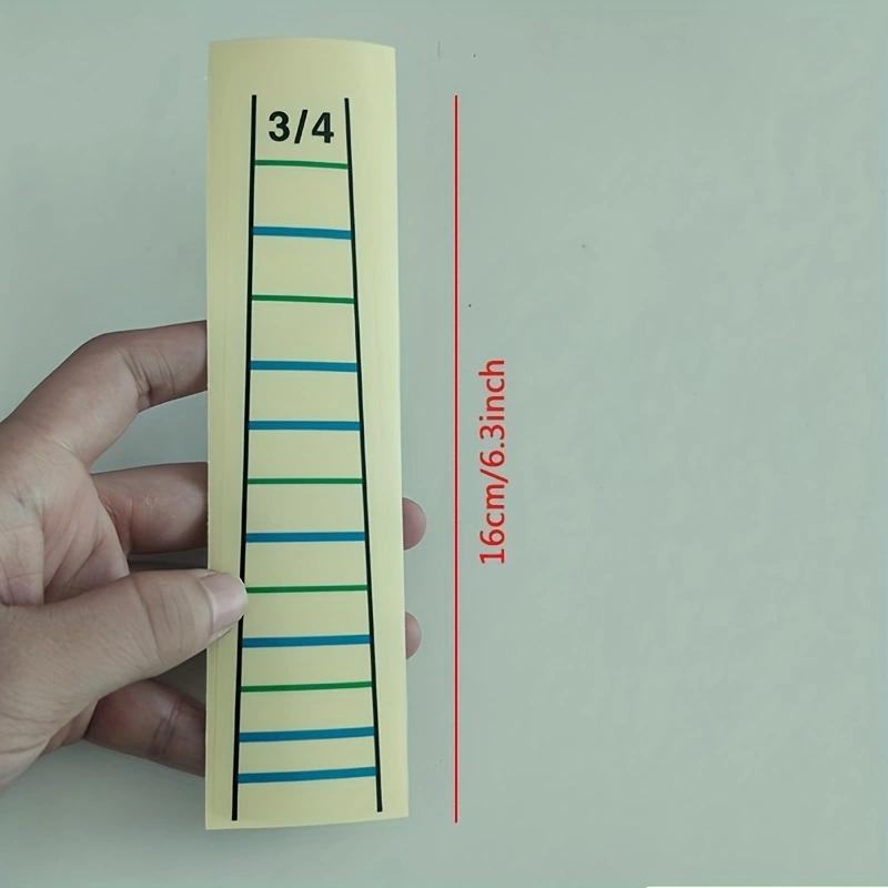 Наклейка на гриф скрипки Лента Схема грифа Скрипки Маркеры ладов Для 4/4 1/4 1/8 3/4 1/2