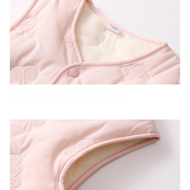 Детский терможилет для осени и зимы, хлопковый внутренний жилет для мальчиков и девочек, утолщенный детский жилет для детей постарше, верхняя одежда