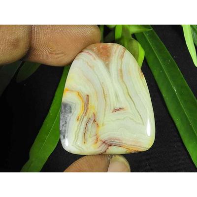 27X32X05MM Австралийский?Crazy Lace Agate Fancy Crytsal Loose Gemstone 40Cts. СК-3599