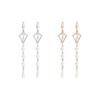 [Silver Needle] Ad Long Tassel Earrings (1959786A)