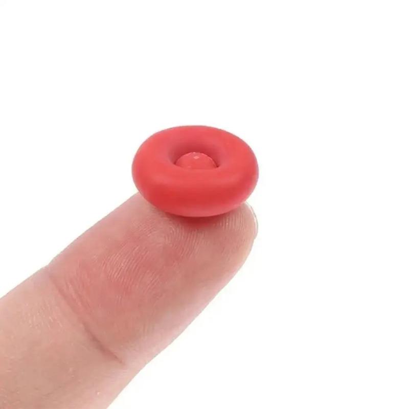 Caulk Cap Glass Glue Tip Sealing Cap Barrel Glue Mouth Protective Cover Caulking Gun Nozzles Cap Red Caulk Saving Cap 10-100pcs