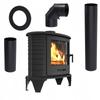 Wood Burning Cast Iron Stove KRATKI K8 Ø 130 9 kW