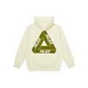Palace Reacto Tri-Ferg Hood Yellow Unisex Tops P24CS077