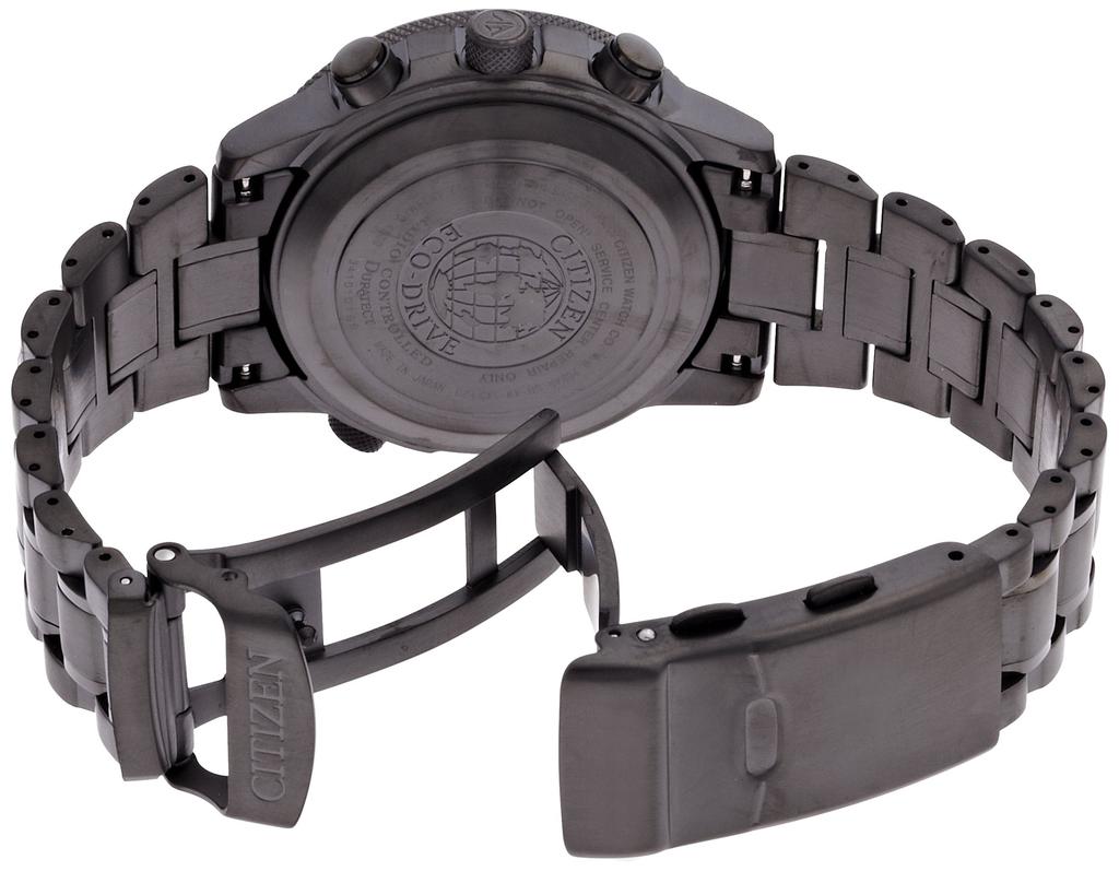 Часы Citizen Promaster Sky Series JetSetter Хронограф Черные Eco-Drive Радиоуправляемые, JY8025-59E, Мужские,