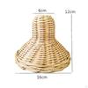 Rattan Pendant Light Shade Only Hand Woven Lampshade Lamp Hanging