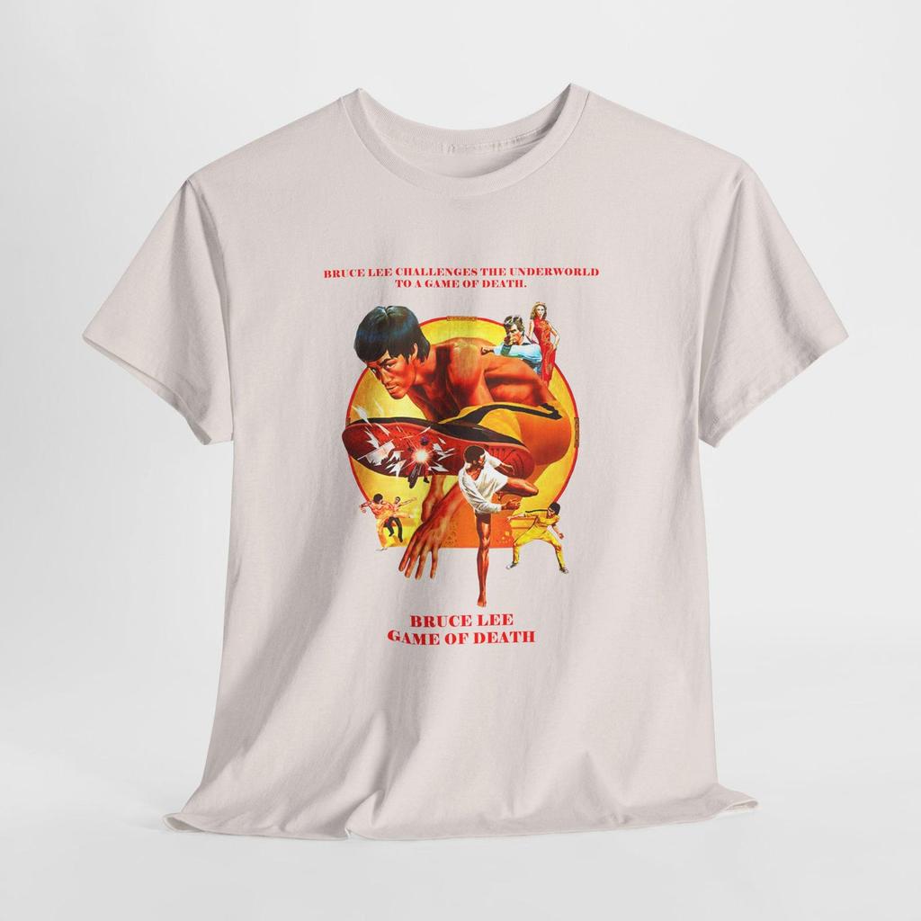 The Game of Death Tee Retro Graphic T-Shirt, Vintage , Inspired Unisex Top, Movie Fan Apparel, Gift for Film