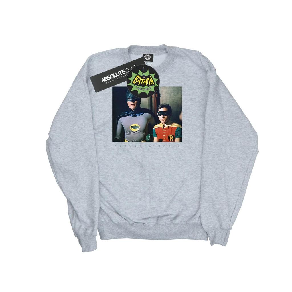 DC Comics Boys Batman TV Series Dynamic Duo Photograph Sweatshirt