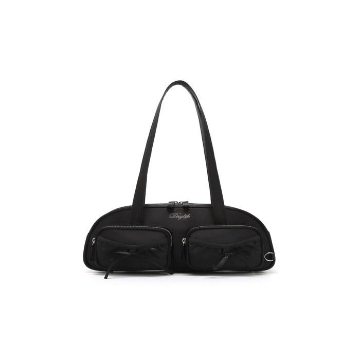 Daily Life Spring Wind Shoulder Bag (BLACK) One Size