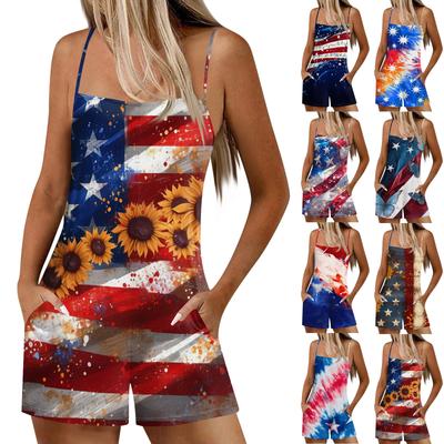 Женский повседневный и модный комбинезон без рукавов с карманами, шорты, комбинезон, шорты