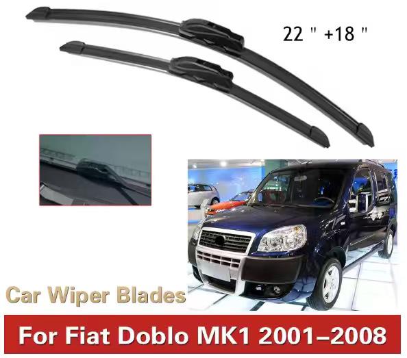 Подходит для Fiat Doblo MK1 2001-2008 22+18 щетка стеклоочистителя крючок U дворник