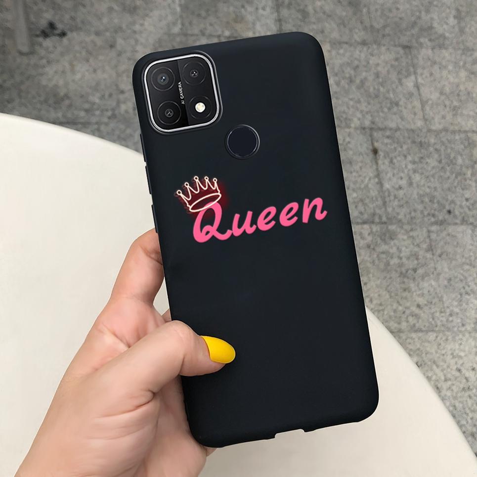 For OPPO A15s Case Black Cool Soft TPU Funda Phone Case For OPPO A15 CPH2185 Cover Silicone Back Cover For OPPOA15s CPH2179 Capa
