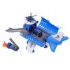 Transport Airplane Toy Plastic Material 2 Deformation Gameplay Burr Free Storeable Body Removable Plane ToysBlue 2025