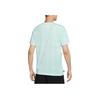 Nike Alphabet Logo Cashew Flower Print Round Neck Short Sleeve T-Shirt Men Tops Green DR7659-100