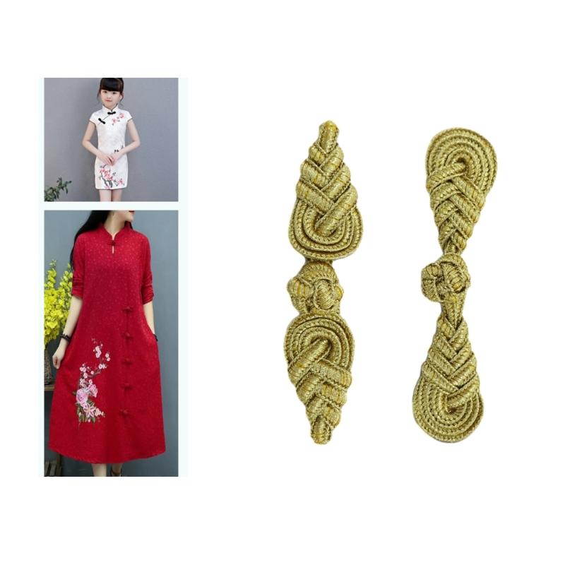 Китайская застежка пипа, пуговицы-лягушки, пришивные пуговицы, застежки для традиционного чонсама, шарфа, кардигана, костюма, одежды