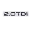 3D Car Body Stickers Badge Emblem Tail Decal Styling for 4JHEF 2.0TDI 3.0TDI 4.0TDI Letters Q7 A7 A6L S4 Q2L S3 TTRS RS7 RS6 TTS