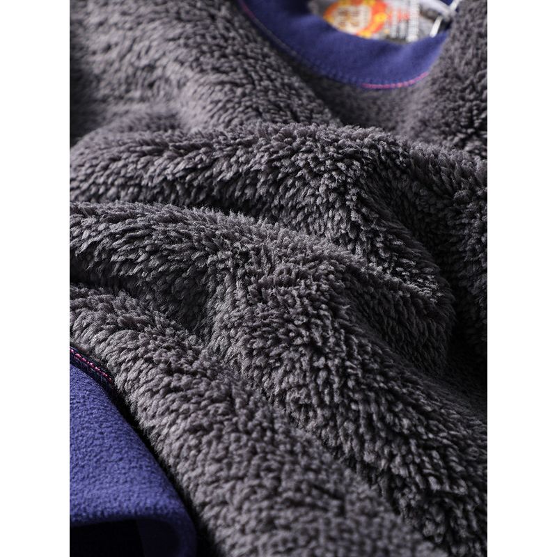 Trendy Winter Thicken Thermal Cashmere Coat Sweatshirt