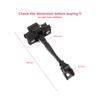 BDP1342-1 2 Pieces Rear Door Hinge Brake Stop Check Strap Limiter for VW Golf MK7 5G 2012-2020 4/5 Door Alltrack Sportsvan Variant e-Golf 5G4839249A