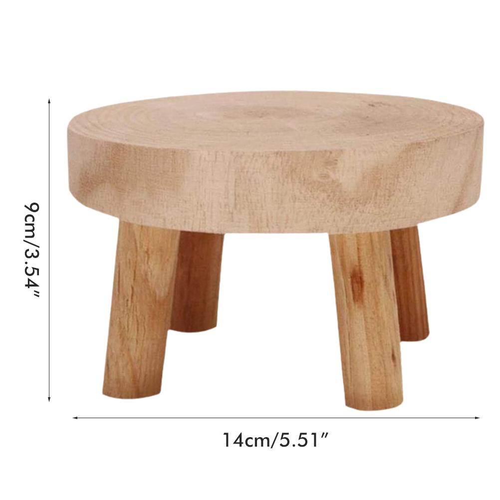 Подставка для комнатных растений Подставка для цветочных горшков из дерева Деревянный табурет Держатель для цветочных горшков из дерева