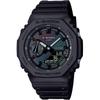 Мужские часы G-SHOCK GA-2100RW-1AJF [G-SHOCK Brick Pattern Design] Круглые черные цифровые аналоговые