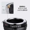 Concept Mount Adapter IV Nikon Compatible Nikon F Mount Lens Fujifilm Compatible Fuji Film X Mount Mounting Conversion Lens Adapter Manual Focus with