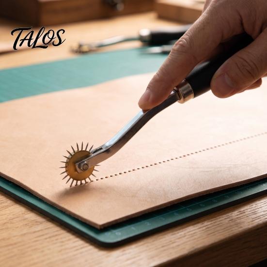 Sewing Pattern Tracer Wooden Handle Tracing Wheel, 2/3mm Needle Point Wheel for Craft Patterns, Faux Leather Projects, Professional Stitch Marking
