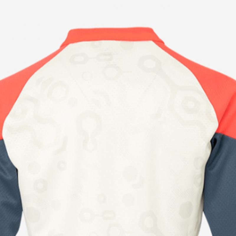 Puma Galleria Puma IndiviSual CUp ASia Sp Мужская футболка с длинным рукавом и полумолнией