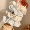 Korean Dot Print Hair Ropes Scrunchies Headband Girls Elegant Elastic Rubber Band Hair Loop Tie for Women Ponytail Hair Ornament