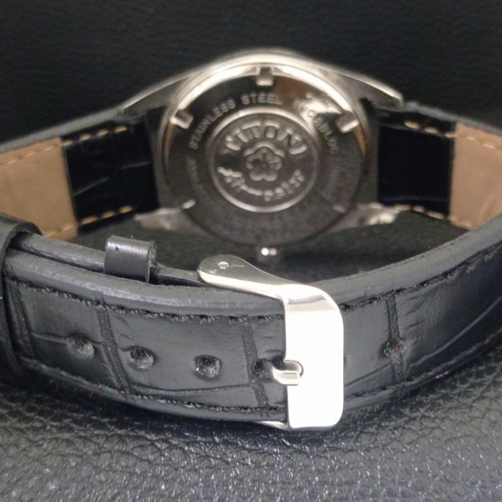 ШВЕЙЦАРСКИЕ ВИНТАЖНЫЕ МУЖСКИЕ ЧАСЫ TITONI AIRMASTER TITOFLEX С РУЧНЫМ ЗАВОДОМ, СЕРЫЕ a703238-1