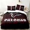 Набор Atlanta Falcons из 3 предметов Идеально подходит для спальни Удобный комплект постельного белья включает пододеяльник и две наволочки Идеальный подарок на день рождения или Рождество