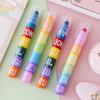 1Pc Mini Bible Highlighters Vintage Candy Colors Pastel Gel Highlighter Pen Markers Graffiti Pen