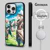 Mushoku Tensei Jobless Reincarnation Чехол для iPhone 17,16,15,14,13,12,11,Pro,Max,Plus,Mini,SE4,E Магнитный Magsafe Беспроводная зарядка