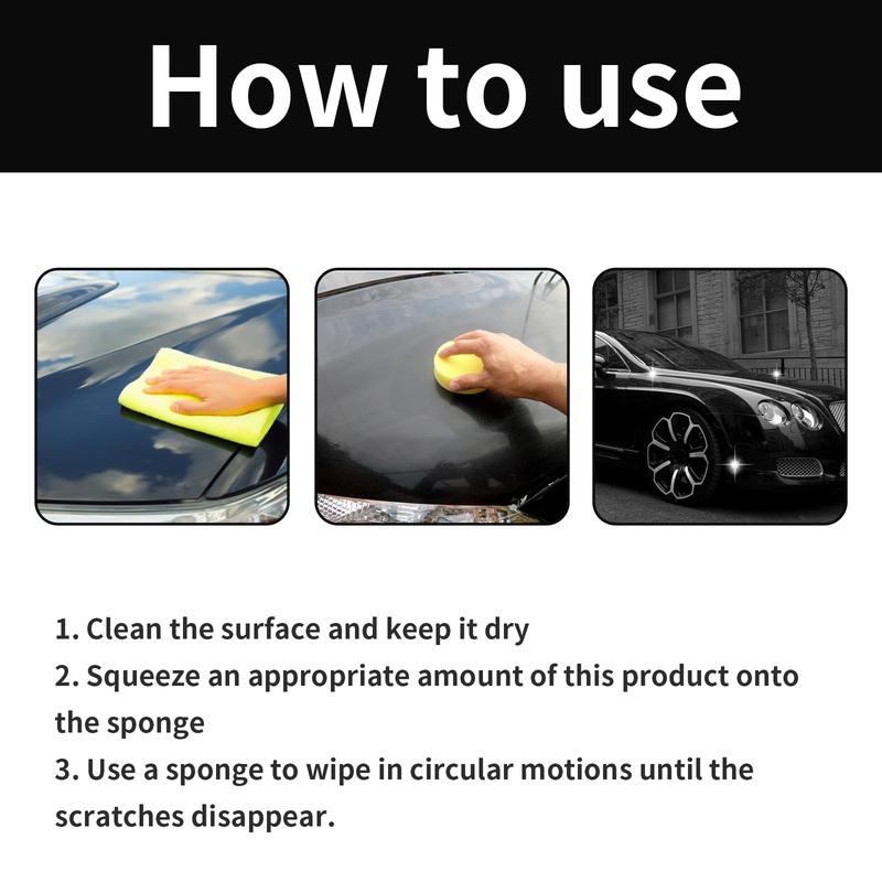 Car scratch repair wax, car paint repair depth scratch scratch graphene wax refurbished car wax