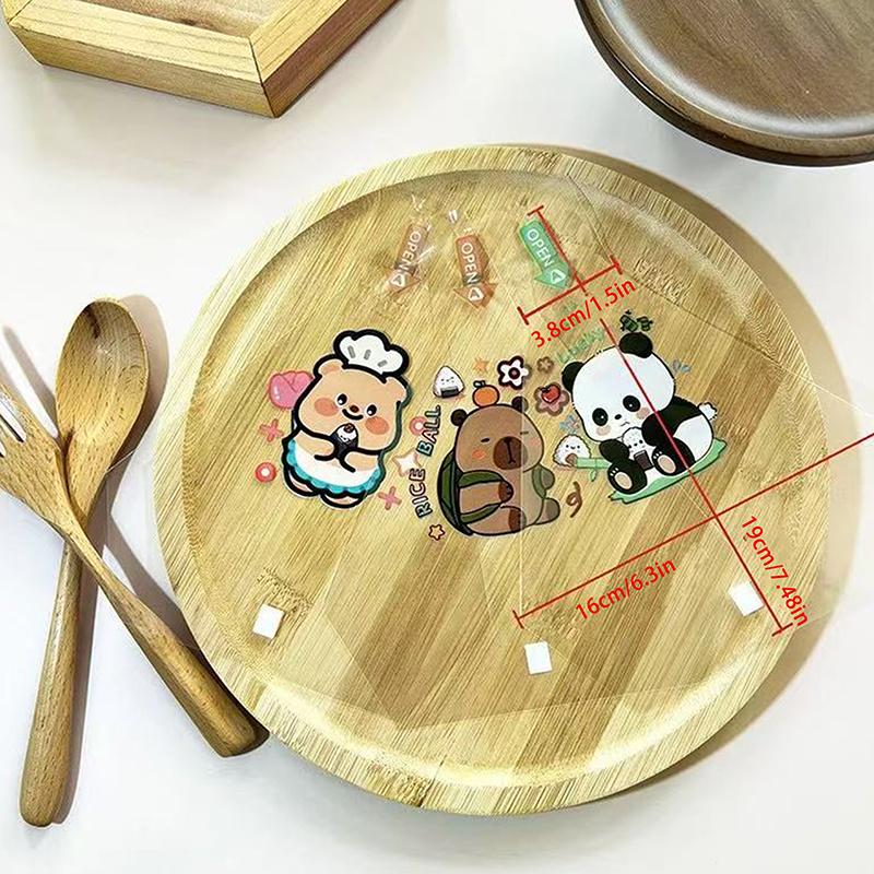 100 шт. Милый мультяшный пакет для упаковки треугольных рисовых шариков Нори Онигири Суши Пакет Форма для приготовления суши Аксессуары для бенто