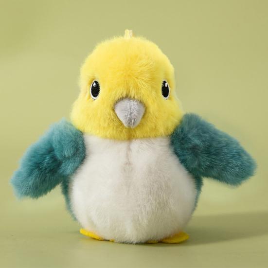 Cat Toy Electric Birds Rechargeable Plush Chirping Birds Flapping Wings Interactive Cat Toy for Indoor Outdoor Play Entertainment Mental Stimulation