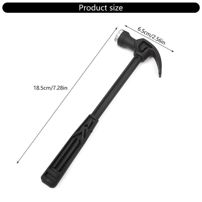 Versatile Claw Hammer Multifunctional Iron Head for Repair and DIY Projects Ergonomic Claw Hammer with Comfortable Grip